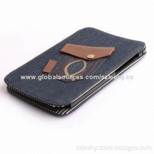 Denim material casual case for iPad